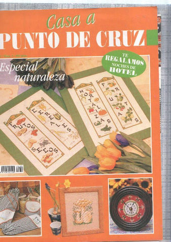 Casa a punto de cruz. Especial naturaleza: Las letras del arco iris-Sabor tropical-