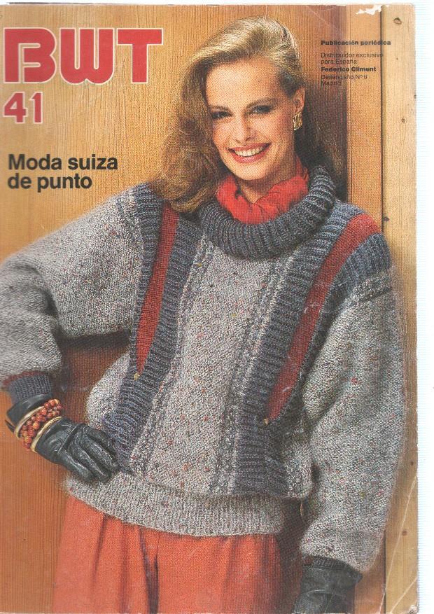 BWT numero 41. Moda suiza de punto