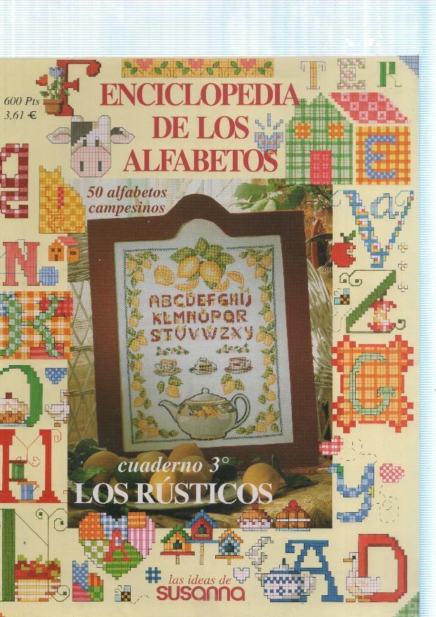 Enciclopedia de los alfabetos cuaderno 3: Los rusticos