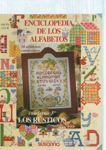 Enciclopedia de los alfabetos cuaderno 3: Los rusticos