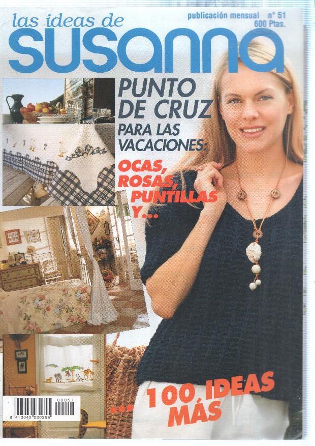 Las ideas de Susanna numero 51. Punto de Cruz para las vacaciones. Ocas,