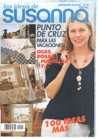 Las ideas de Susanna numero 51. Punto de Cruz para las vacaciones. Ocas,