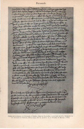 LAMINA V38683: Pagina del testamento de Fernando el Catolico