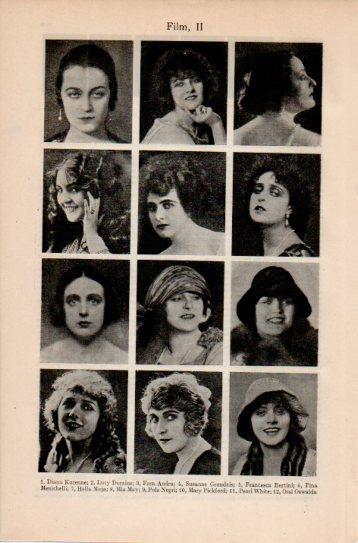 LAMINA V38713: Film II actrices varias