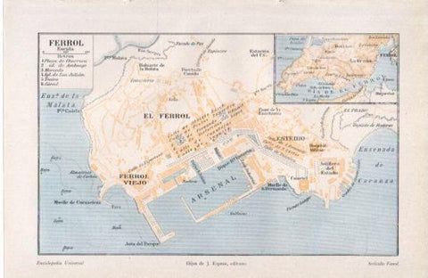 LAMINA V38694: Plano de El Ferrol