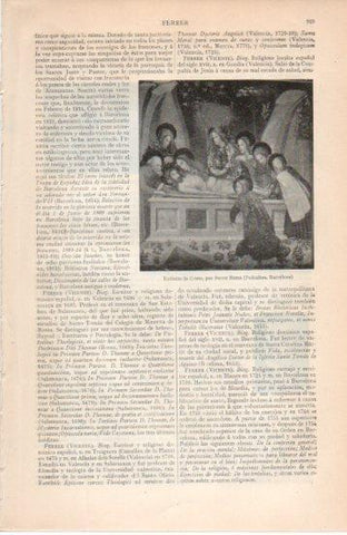 LAMINA V38693: Entierro de Cristo por Ferrer Bassa
