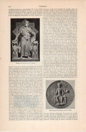 LAMINA V38659: Federico II escultura por F. Ferace