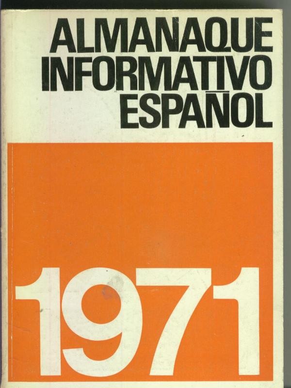 Almanaque informativo español 1971