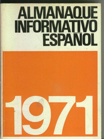 Almanaque informativo español 1971