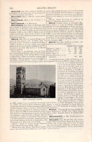 LAMINA V38615: Campanario en Mollo