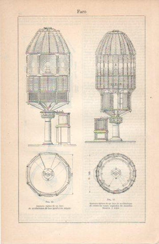 LAMINA V38641: Faro optico