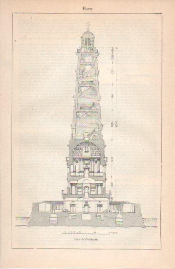 LAMINA V38644: Faro de Cordouan