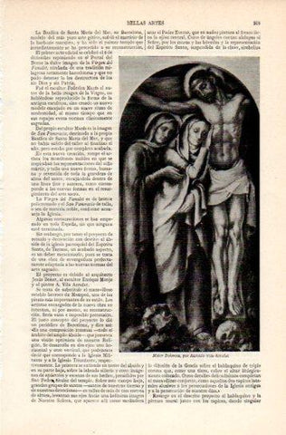 LAMINA V38790: Mater Dolorosa por Antonio Vila Arrufat