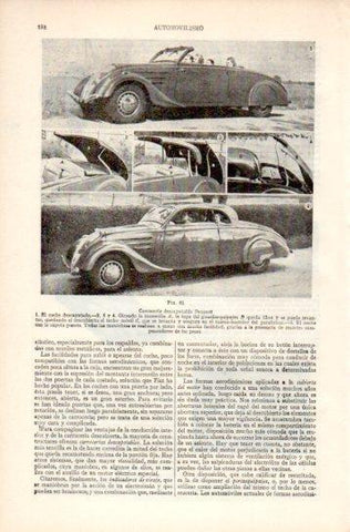 LAMINA V38795: Carroceria descapotable Peugeot