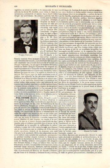 LAMINA V38818: Douglas Fairbanks y Manuel Fal Conde