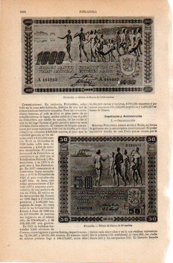 LAMINA V38737: Billetes de banco de Finlandia