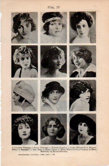 LAMINA V38724: Film IV actrices varias