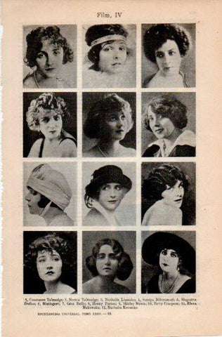 LAMINA V38724: Film IV actrices varias