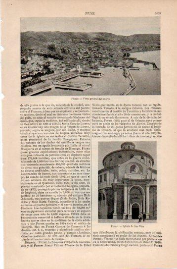 LAMINA V38750: Puerto e iglesia de San Vito en Fiume
