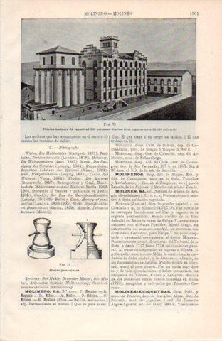 LAMINA V38601: Fabrica harinera