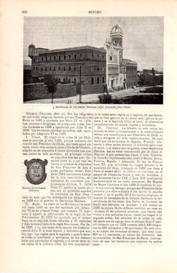 LAMINA V38445: Residencia de los frailes Minimos en el Guinardo, Barcelona