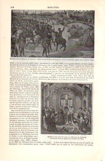 LAMINA V38438: Miniatura de la Historia de Alejandro