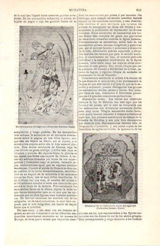 LAMINA V38437: Miniatura de un manuscrito persa siglo XVI