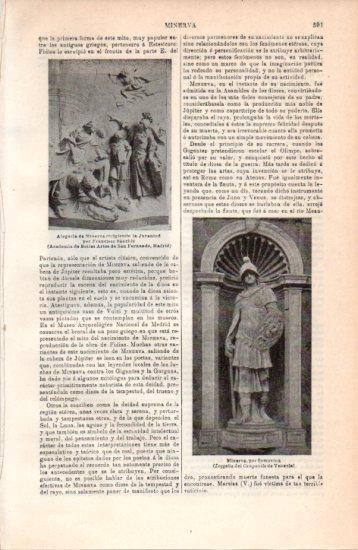 LAMINA V38429: Minerva por Samovina