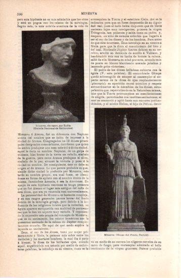 LAMINA V38428: Minerva sin casco por Rodin