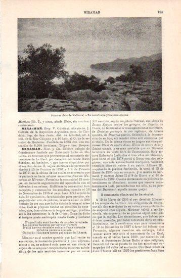 LAMINA V38476: La costa brava de Miramar, Mallorca