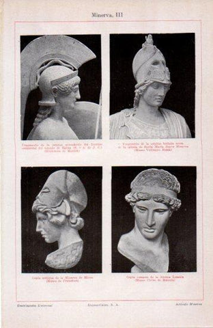 LAMINA V38468: Minerva III