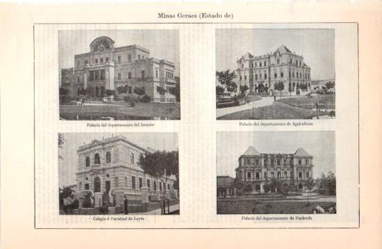 LAMINA V38462: Edificios en Minas Geraes