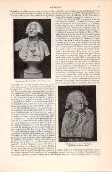LAMINA V38459: Bustos de Mirabeau 