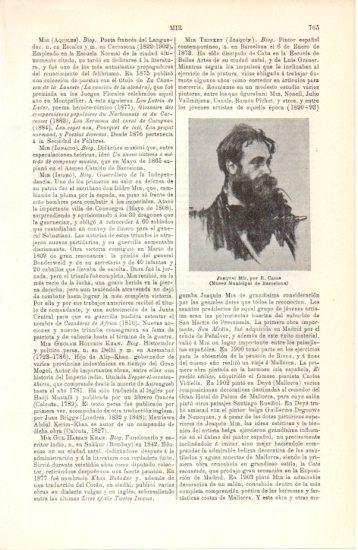 LAMINA V38458: Joaquin Mir por R. Casas