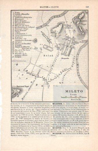LAMINA V38385: Plano de Mileto