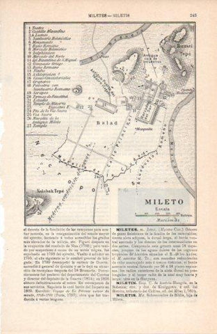 LAMINA V38385: Plano de Mileto