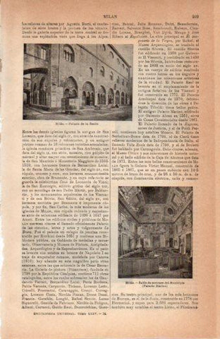 LAMINA V38383: Palacio de la Razon en Milan