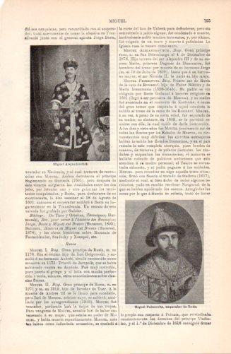 LAMINA V38369: Miguel Alejandrovitch y Miguel Federovitz