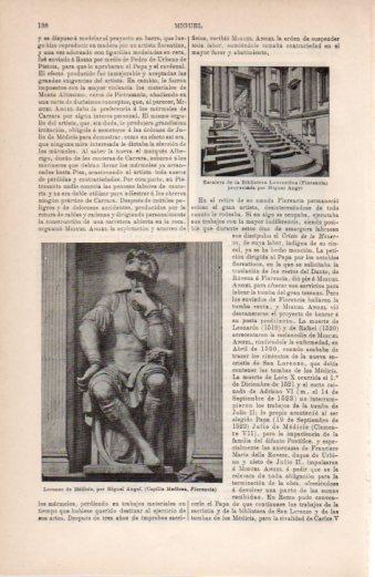 LAMINA V38373: Lorenzo de Medicis por Miguel Angel
