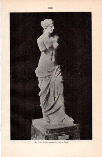 LAMINA V38411: La Venus de Milo