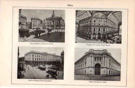 LAMINA V38397: Vistas de Milan