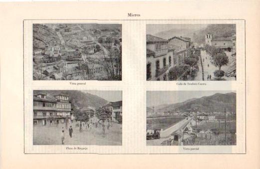 LAMINA V38392: Vistas de Mieres, Asturias