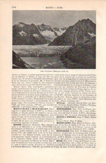 LAMINA V38559: Lago Moerjelen o Maerjelen