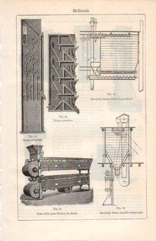 LAMINA V38596: Molineria mezclador Amme