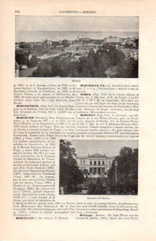 LAMINA V38492: Vista y Balneario de Misdroy