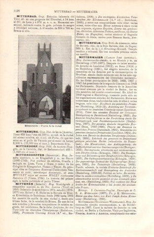 LAMINA V38532: Puerta de la ciudad de Mittenwalde