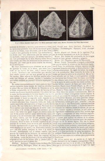 LAMINA V38530: Mitras abacial y episcopal, Museo diocesano de Vic