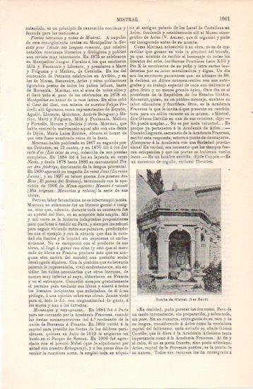 LAMINA V38525: Tumba de Mistral en Les Baux