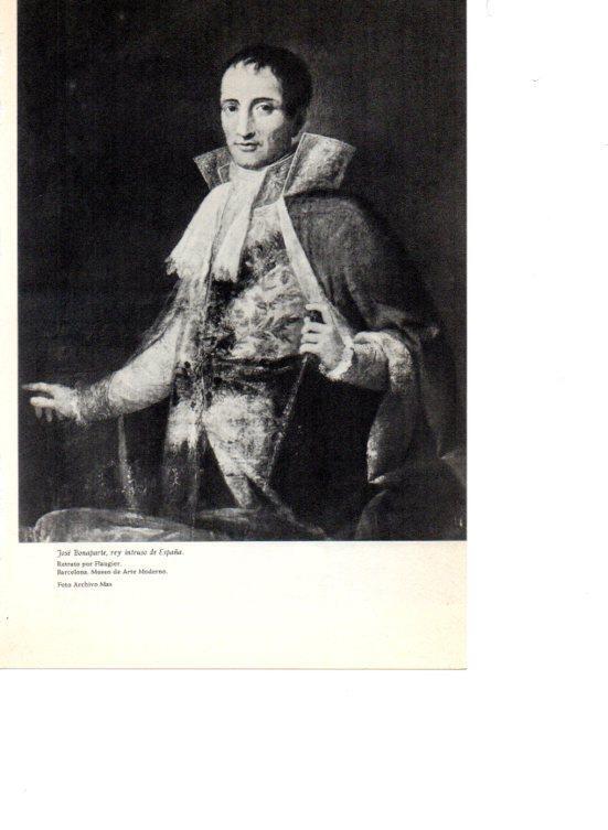 LAMINA V38903: Jose Bonaparte retrato por Flaugier
