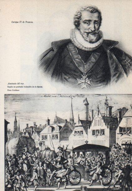 LAMINA V38855: Enrique IV de Francia